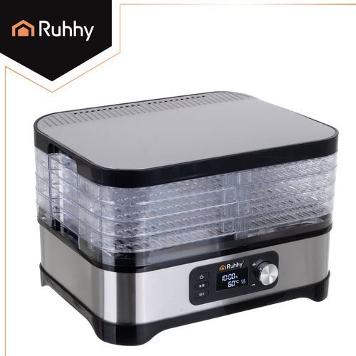 5 Trockenschalen Dörrgerät mit LCD - Display, 10 l - Easy2sell - Deluxe