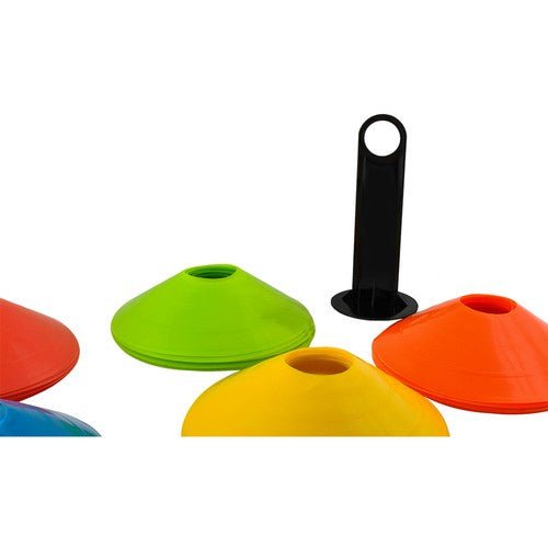 50 Trainingshütchen für präzises Training in 5 Farben - Easy2sell - Deluxe