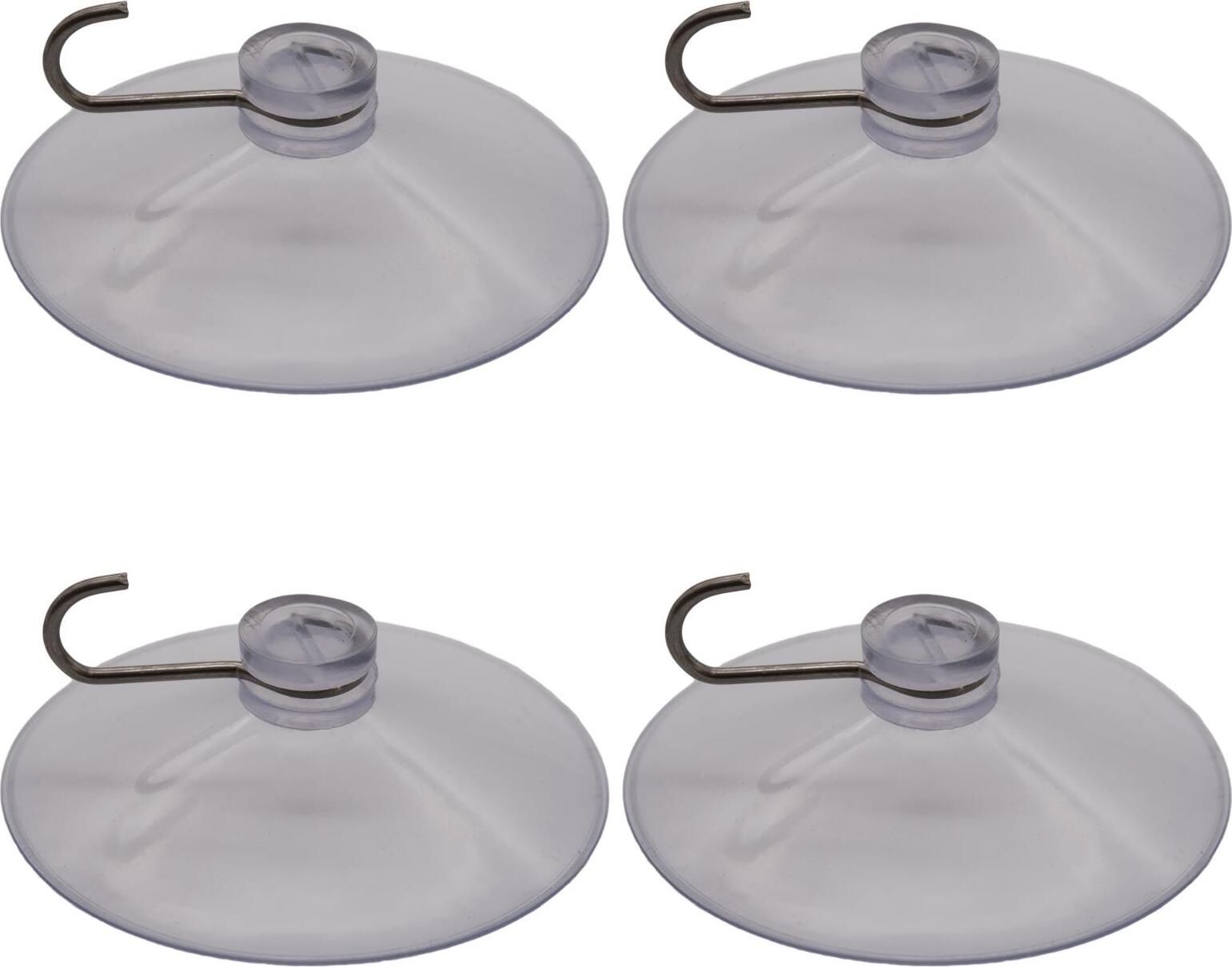 4x Saugnapf Saugnäpfe 5cm Saughaken Saugnapfhaken Handtuch Halter Haken