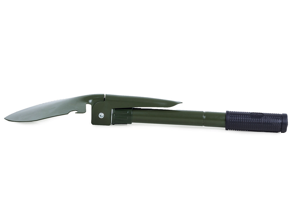 Klappspaten multifunktional Stahl klappbar Säge Öffner Gürteltasche 41,5 cm