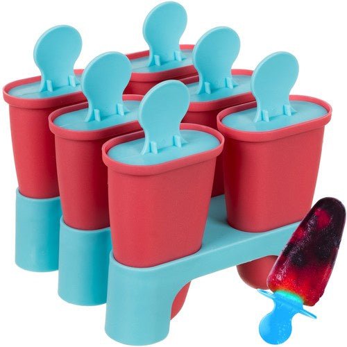 6 Eisformen mit Deckel und stabilem Stand - Easy2sell - Deluxe