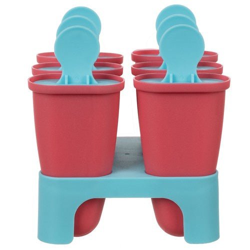 6 Eisformen mit Deckel und stabilem Stand - Easy2sell - Deluxe