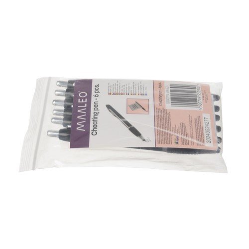 6 Stifte mit einziehbarem Notizblatt für effizientere Notizen in Blau und Schwarz - Easy2sell - Deluxe