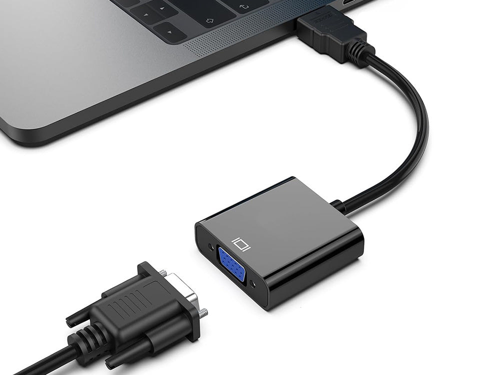 Konverteradapter HDMI auf VGA D-Sub Kabel schwarz