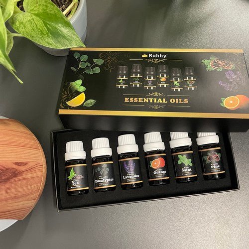 6er Set Duftöle mit verschiedenen Aromen für jeden Raum - Easy2sell-Deluxe
