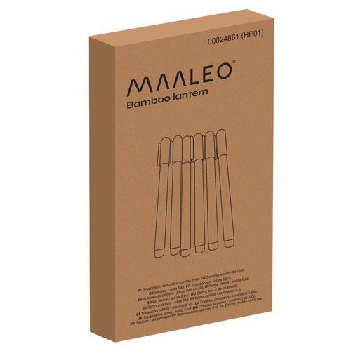 6er - Set Marker für kreative Muster und Notizen - Easy2sell - Deluxe