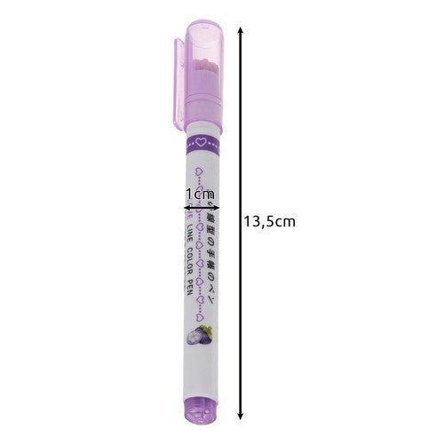 6er - Set Marker für kreative Muster und Notizen - Easy2sell - Deluxe