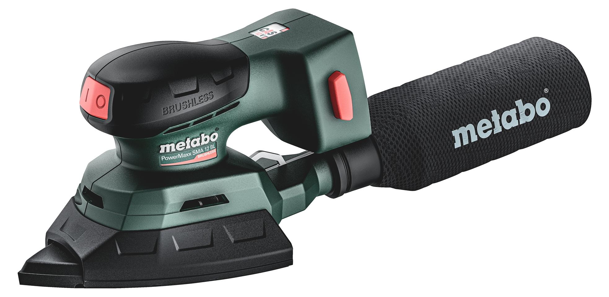 Akkumultischleifer PowerMaxx SMA 12 BL 12 V 100x150mm METABO