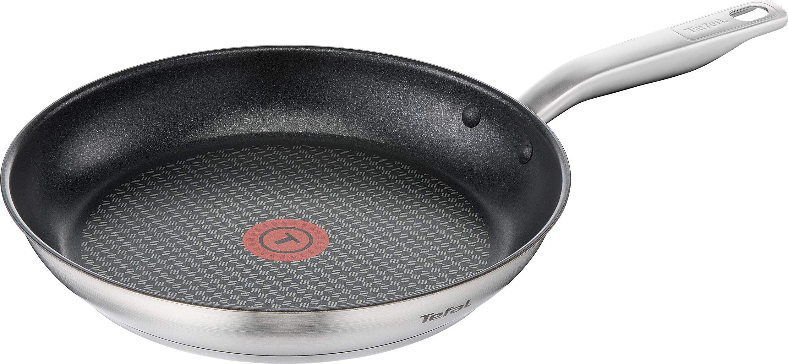 Tefal Virtuoso Pfanne Bratpfanne, beschichtet, 28cm, Edelstahl
