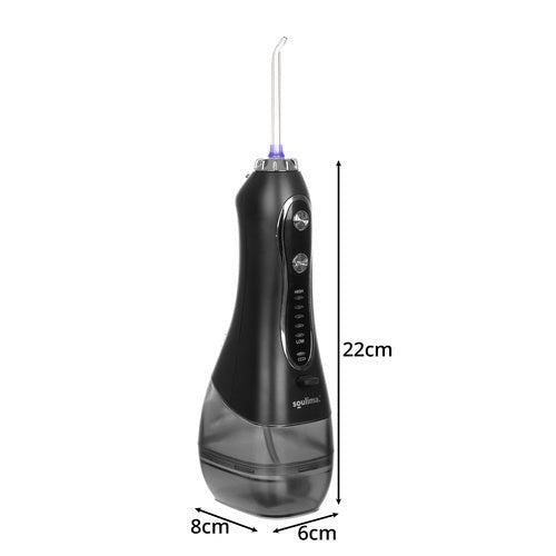 8 - in - 1 Munddusche mit Druckregulierung für optimale Hygiene schwarz - Easy2sell - Deluxe