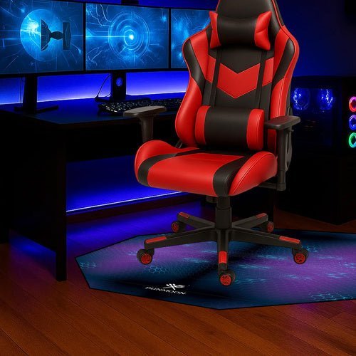 Achteckige Gaming - Matte mit rutschfester Unterseite, schwarz - Easy2sell - Deluxe