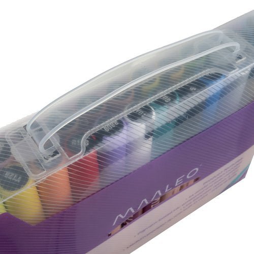 Acrylmarker Set 24 Farben Wasserfest – Marker für Stein Glas Holz 4mm - Easy2sell - Deluxe