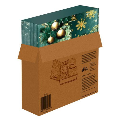 Adventskalender für Männer mit 24 Geschenken – Grün und Gold – 2025 - Easy2sell - Deluxe
