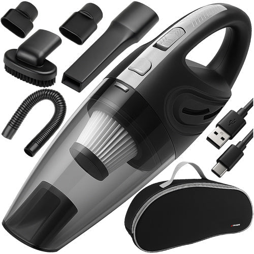 Akku Autostaubsauger – Kabelloser Handsauger mit HEPA - Filter und USB - C - Easy2sell - Deluxe