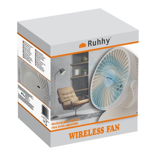 Akku - Ventilator weiß Ruhhy 25566 - Easy2sell - Deluxe