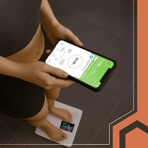 Analytische Waage mit Körperanalyse – Gesundheit überwachen – weiß - Easy2sell - Deluxe