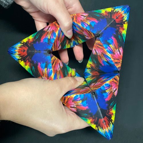 Anti - Stress - Würfel Magnetisch – Kaleidoskop Puzzle für Kinder & Erwachsene - Easy2sell - Deluxe