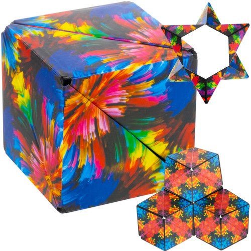 Anti - Stress - Würfel Magnetisch – Kaleidoskop Puzzle für Kinder & Erwachsene - Easy2sell - Deluxe