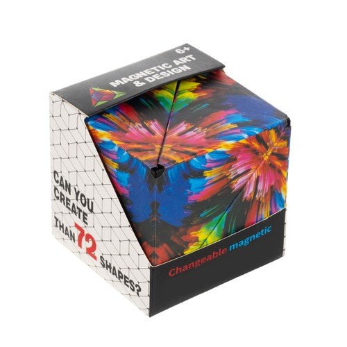 Anti - Stress - Würfel Magnetisch – Kaleidoskop Puzzle für Kinder & Erwachsene - Easy2sell - Deluxe