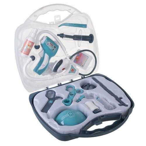 Arztkoffer für Kinder mit Sound & Licht – 13 - teiliges Arztset Spielzeug - Easy2sell - Deluxe
