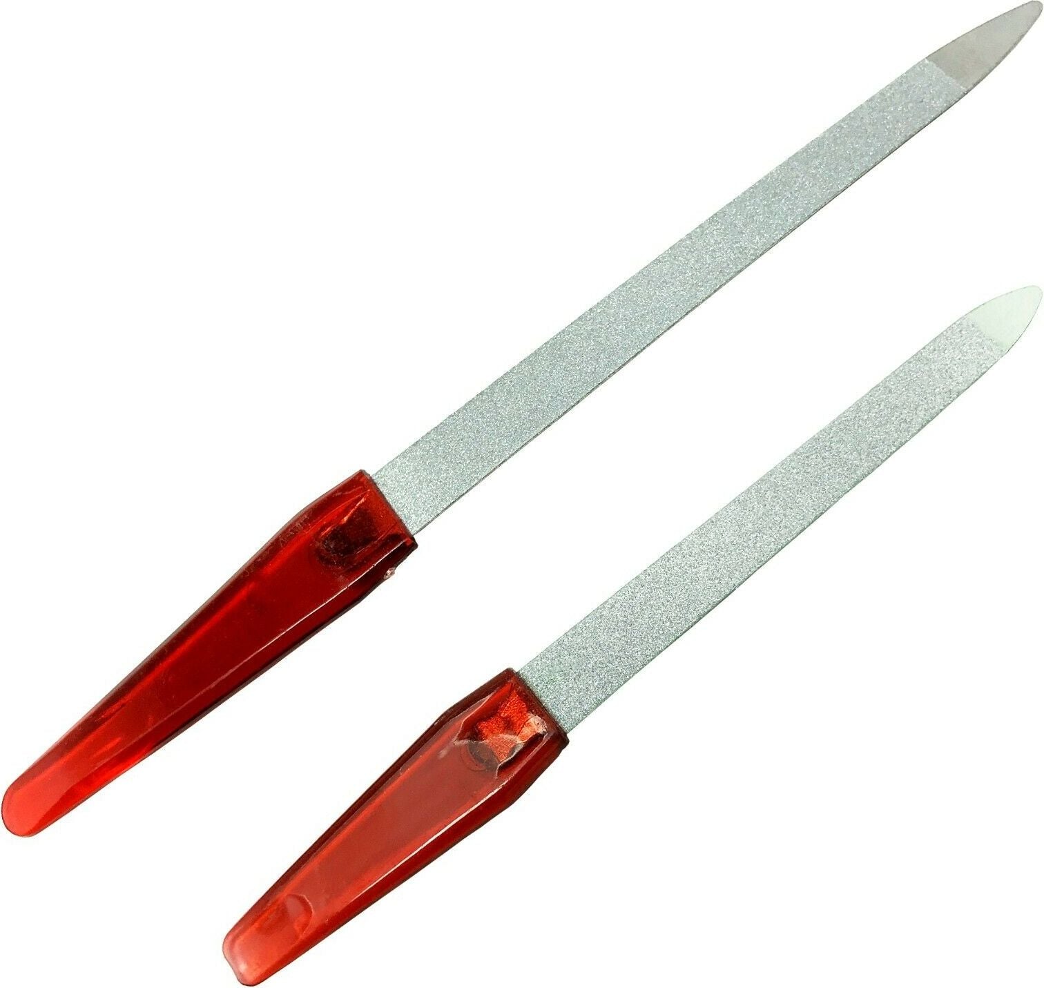 Nagelfeile Set 2x 17 cm 13 cm Maniküre Pediküre Nagelpflege Feilen für Nägel