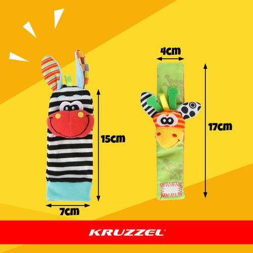Babyrasseln - 4er - Set Kruzzel 25068 - Easy2sell - Deluxe