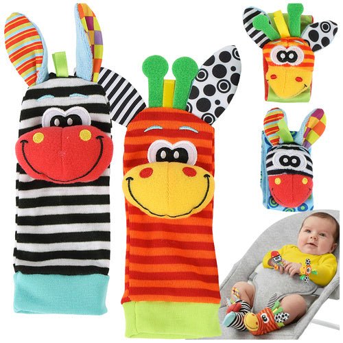 Babyrasseln - 4er - Set Kruzzel 25068 - Easy2sell - Deluxe