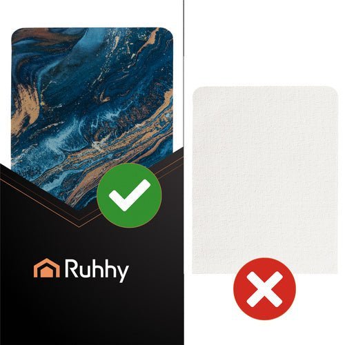 Badematte 60x40cm Rutschfest Saugfähig – Badezimmerteppich Mehrfarbig - Easy2sell - Deluxe