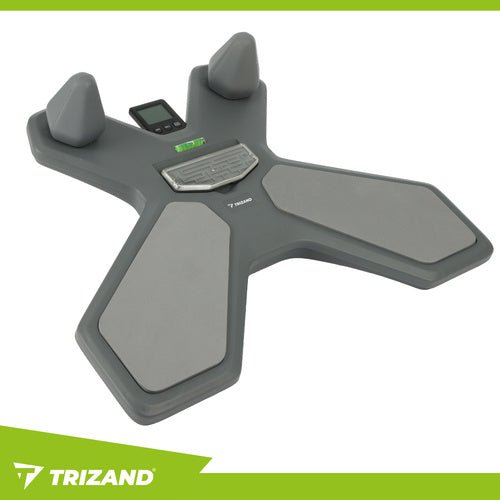 Balance Board mit Zeitzähler und Wasserwaage für Core - Training, 41x52 cm - Easy2sell - Deluxe