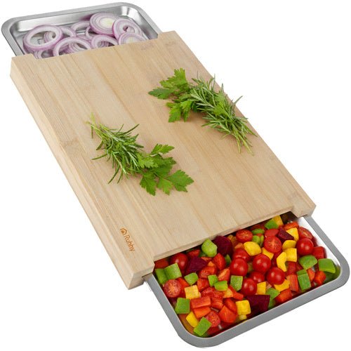 Bambusbrett mit Behältern Ruhhy 25707 - Easy2sell - Deluxe