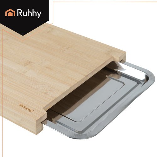 Bambusbrett mit Behältern Ruhhy 25707 - Easy2sell - Deluxe