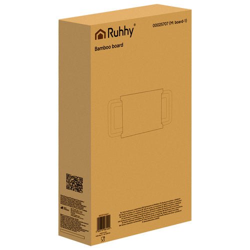 Bambusbrett mit Behältern Ruhhy 25707 - Easy2sell - Deluxe