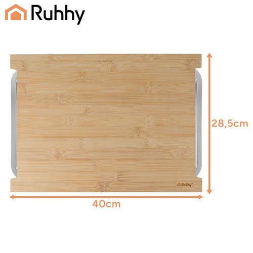 Bambusbrett mit Behältern Ruhhy 25707 - Easy2sell - Deluxe