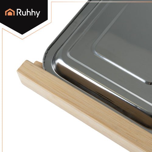Bambusbrett mit Behältern Ruhhy 25707 - Easy2sell - Deluxe