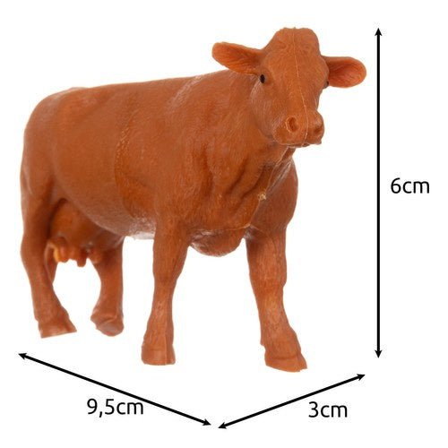 Bauernhof Tiere Spielfiguren Set – 12 Realistische Nutztierfiguren aus PVC - Easy2sell - Deluxe