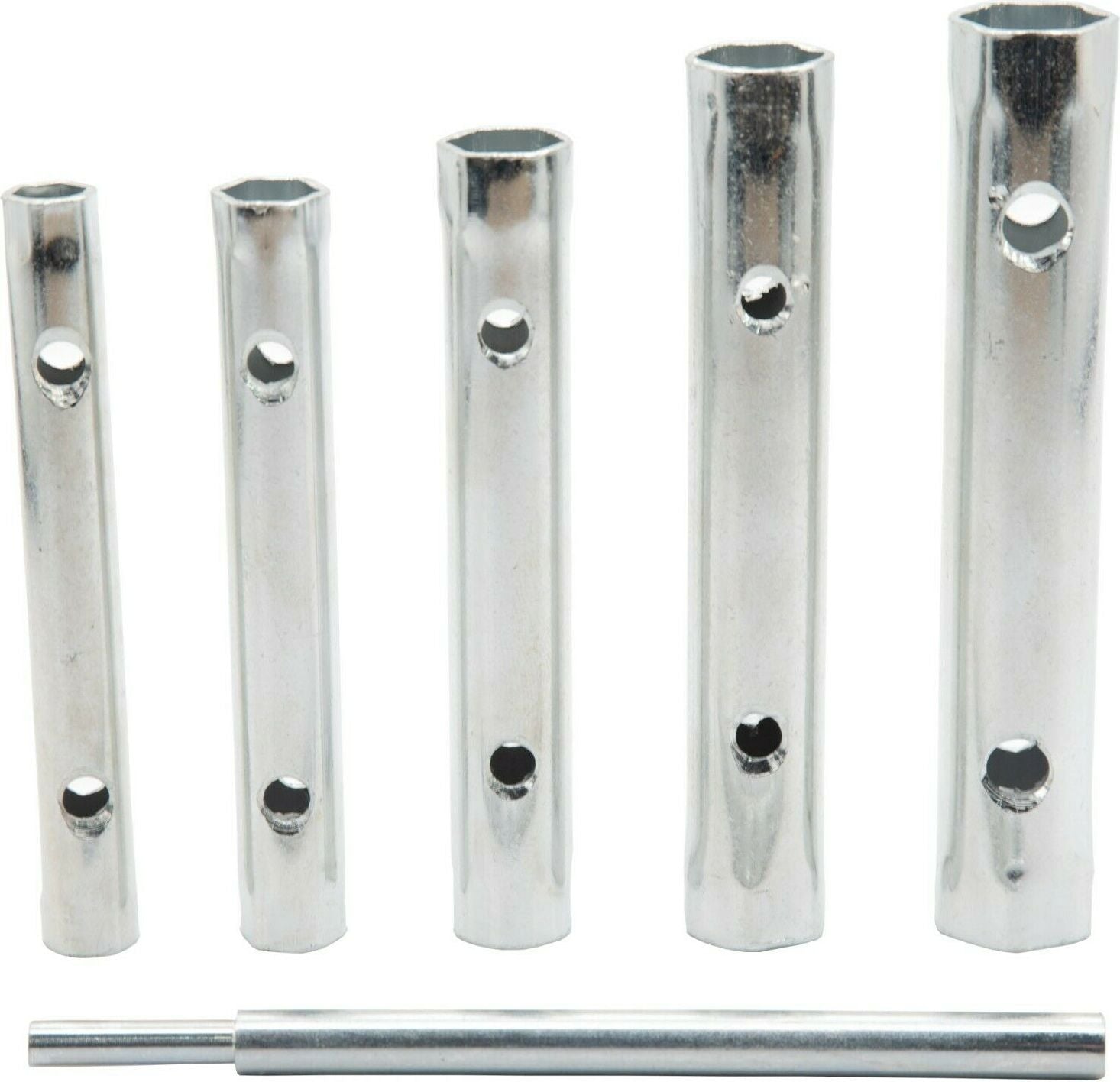 Steckschlüssel Rohrsteckschlüssel Schraubenschlüssel Sechskant Schlüssel 8-17 mm