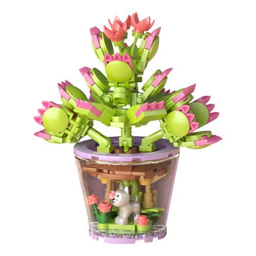 Blumen Baukasten Set für Kinder – 172 Teile Kreativspielzeug Mehrfarbig - Easy2sell - Deluxe