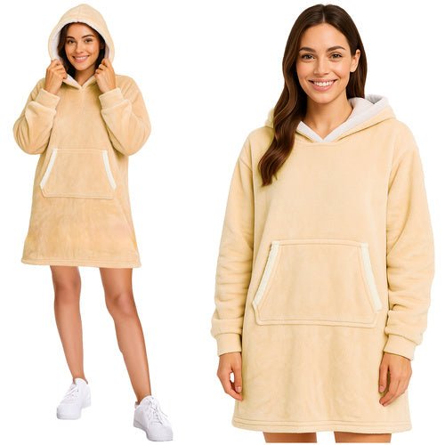 Blusen - Kombination XXL für Damen – Bequemes Set in Beige für Alltag - Easy2sell - Deluxe