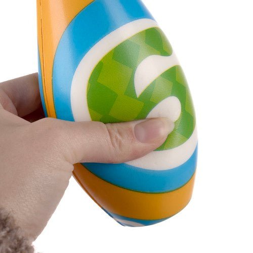 Bowling - Set für Kinder – 6 - teiliges Lernspiel aus PU - Schaum mit Zahlen - Easy2sell - Deluxe