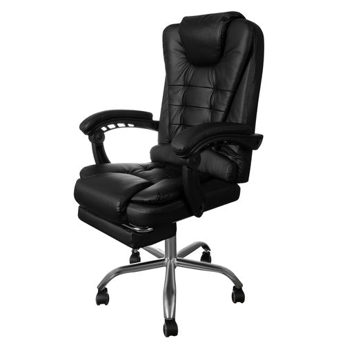 Bürostuhl mit Fußstütze - schwarz Malatec 26195 - Easy2sell - Deluxe