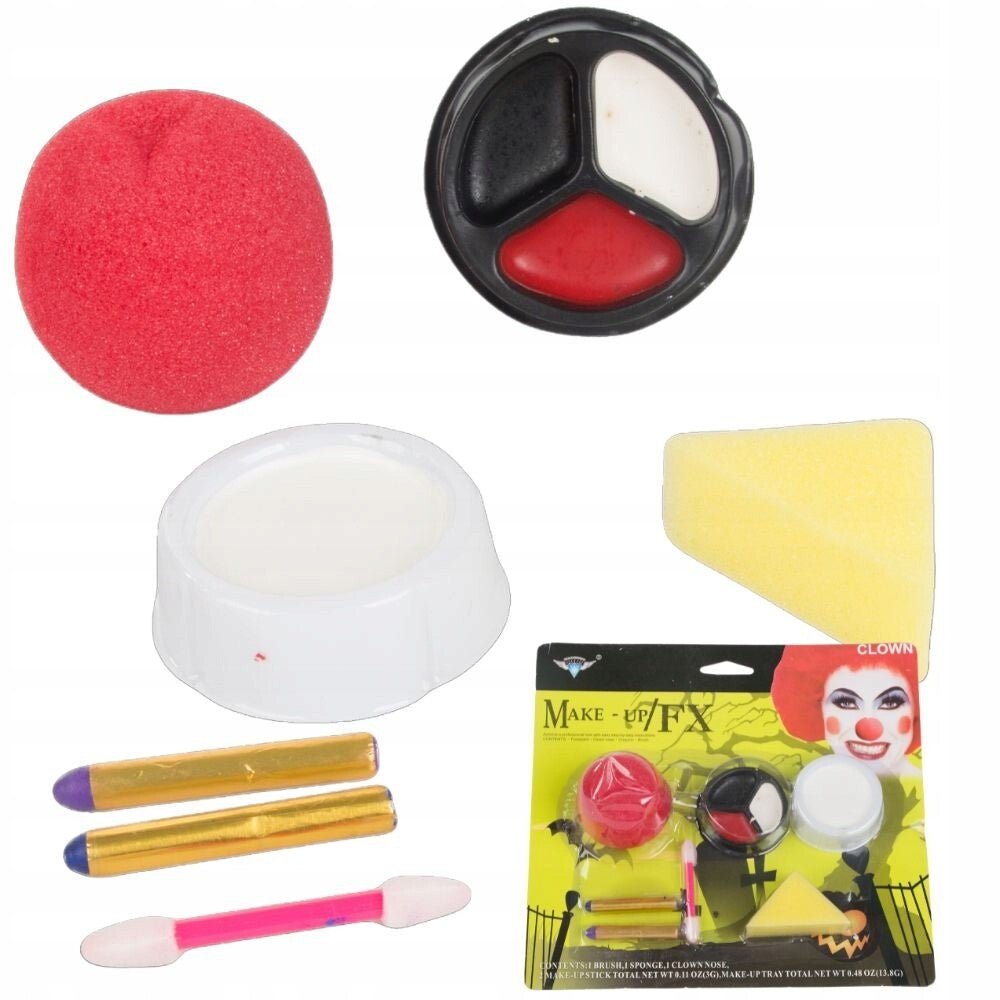 Clown Schminkset für Karneval - Easy2sell - Deluxe