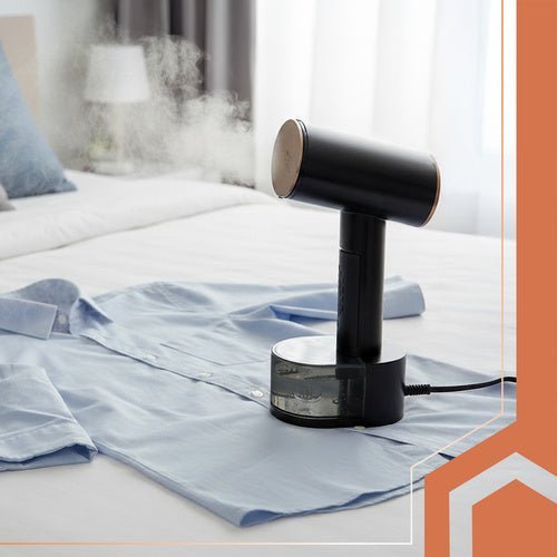 Dampfglätter 2000W mit Touchscreen – Handsteamer für Kleidung, Schwarz - Easy2sell - Deluxe