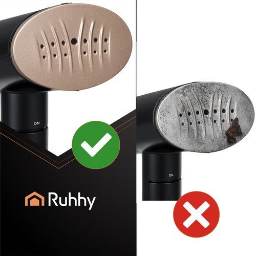 Dampfglätter 2000W mit Touchscreen – Handsteamer für Kleidung, Schwarz - Easy2sell - Deluxe