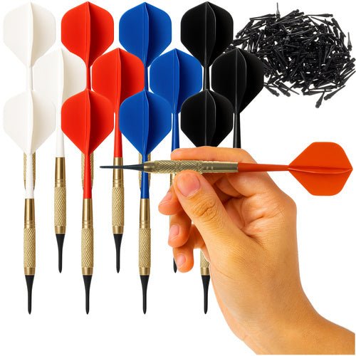 Darts - Set 12 - tlg. + Spitzen Trizand 26100 - Easy2sell - Deluxe