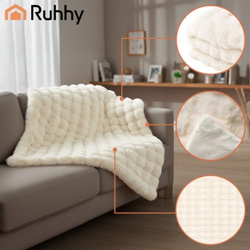 Decke 1,6 x 1 m weiß Ruhhy 26493 - Easy2sell - Deluxe