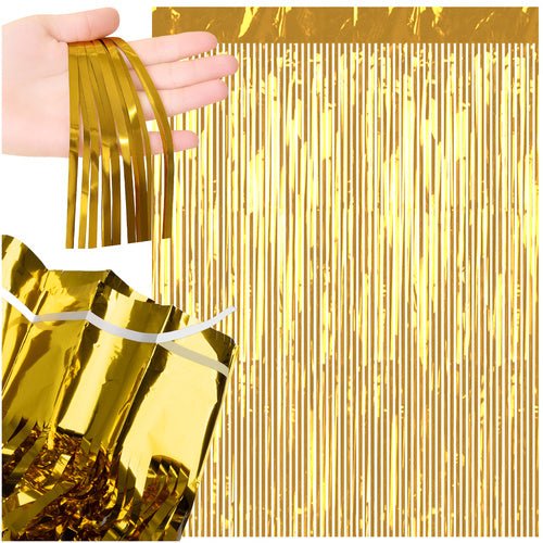 Dekovorhang 2x1m gold Ruhhy 26173 - Easy2sell - Deluxe