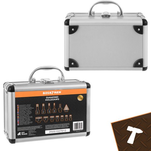 Diamant-Lochsägen Set M14 11-tlg 6-68 mm Steinzeug Fliesen Beton Keramik Granit