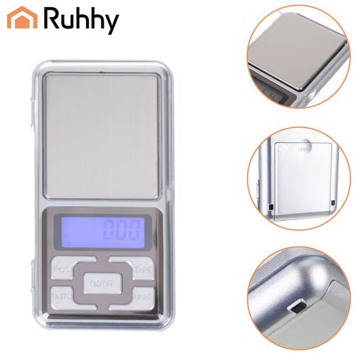 Digitale Taschenwaage 200g 0,01g Präzisionswaage für Küche und Labor - Easy2sell - Deluxe