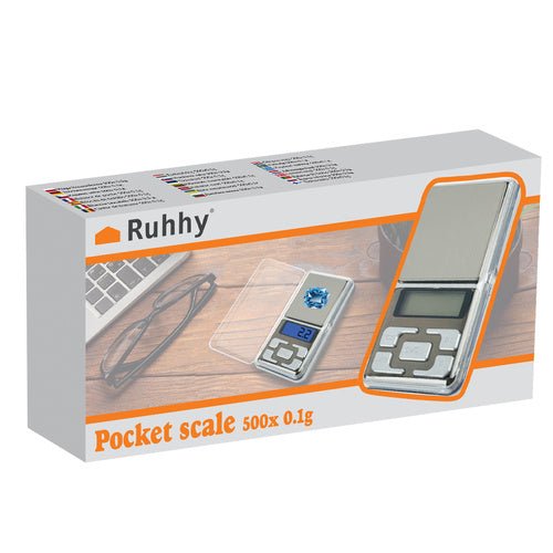 Digitale Taschenwaage bis 500g mit Tarierfunktion - Easy2sell - Deluxe