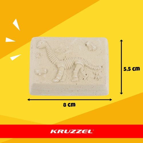 Dinosaurier Ausgrabungsset für Kinder – 5 - in - 1 Fossilien - Set mit Werkzeug - Easy2sell - Deluxe
